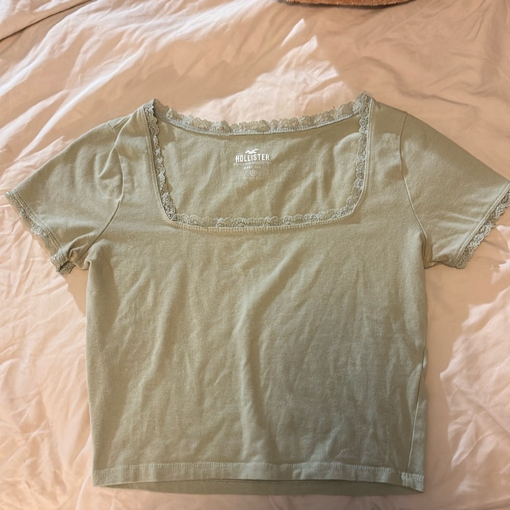 Hollister Square Neck Baby Tee
